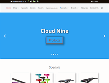 Tablet Screenshot of hair-irons.co.za